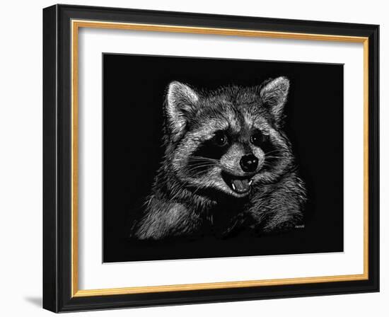 Racoon-Geraldine Aikman-Framed Giclee Print