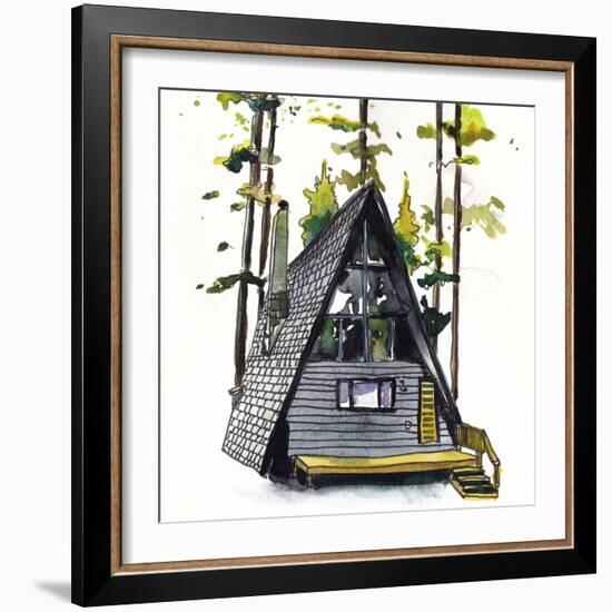 Rad Cabin II-Paul McCreery-Framed Art Print