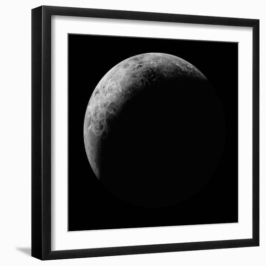 Radar View of the Southern Hemisphere of Venus-Michael Benson-Framed Photographic Print