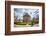 Radcliffe Camera with Cyclist, Oxford, Oxfordshire, England, United Kingdom, Europe-John Alexander-Framed Photographic Print