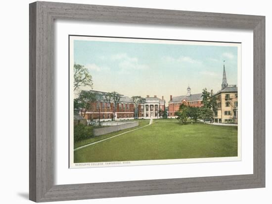 Radcliffe College, Cambridge-null-Framed Art Print