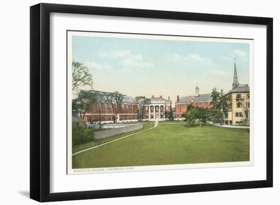 Radcliffe College, Cambridge-null-Framed Art Print