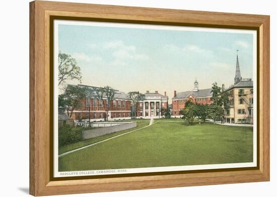 Radcliffe College, Cambridge-null-Framed Stretched Canvas