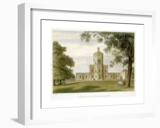 Radcliffe Observatory, Oxford, England, 1834-null-Framed Giclee Print