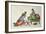 Radha and Krishna-Indian School-Framed Giclee Print