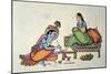 Radha and Krishna-Indian School-Mounted Giclee Print