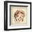 Radial Seashell-null-Framed Art Print