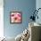 Radiant Orchid Square I-Lanie Loreth-Framed Stretched Canvas displayed on a wall