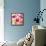 Radiant Orchid Square I-Lanie Loreth-Framed Stretched Canvas displayed on a wall