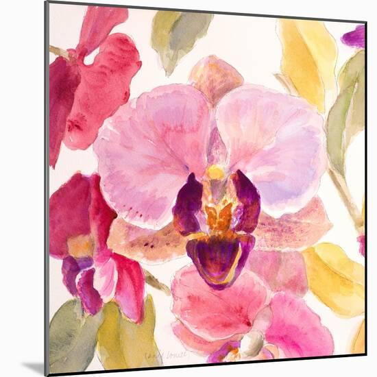 Radiant Orchid Square II-Lanie Loreth-Mounted Art Print