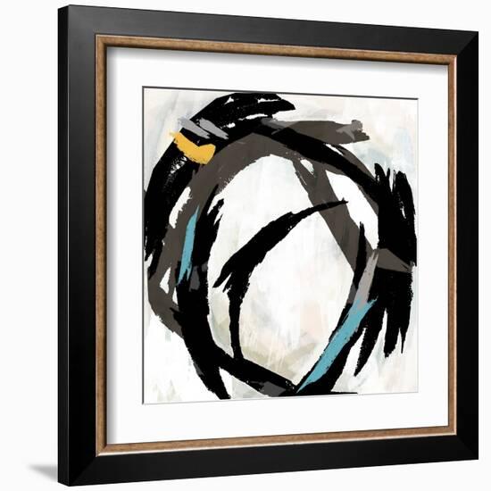 Radiant Round I-Studio W-Framed Art Print