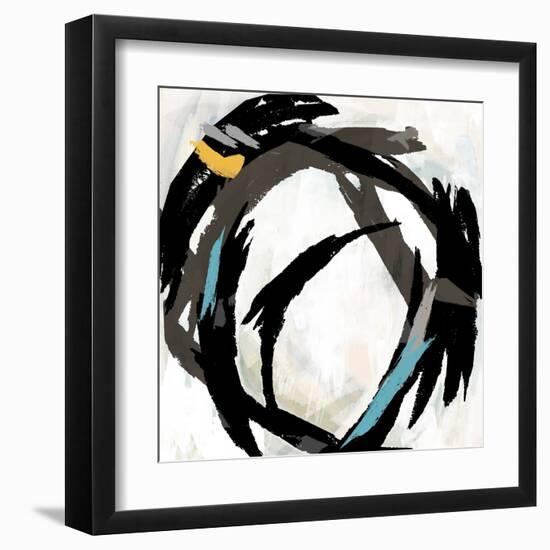 Radiant Round I-Studio W-Framed Art Print