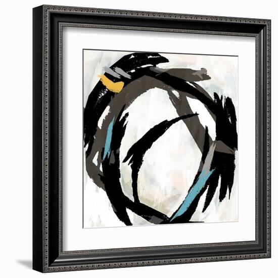 Radiant Round I-Studio W-Framed Art Print