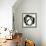 Radiant Round I-Studio W-Framed Art Print displayed on a wall