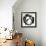 Radiant Round I-Studio W-Framed Art Print displayed on a wall