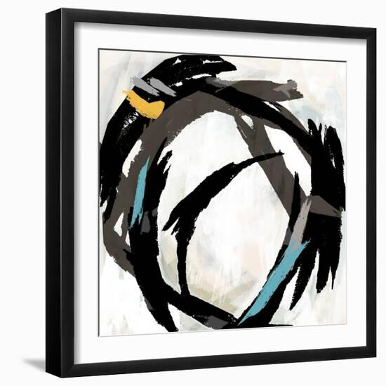 Radiant Round I-Studio W-Framed Art Print