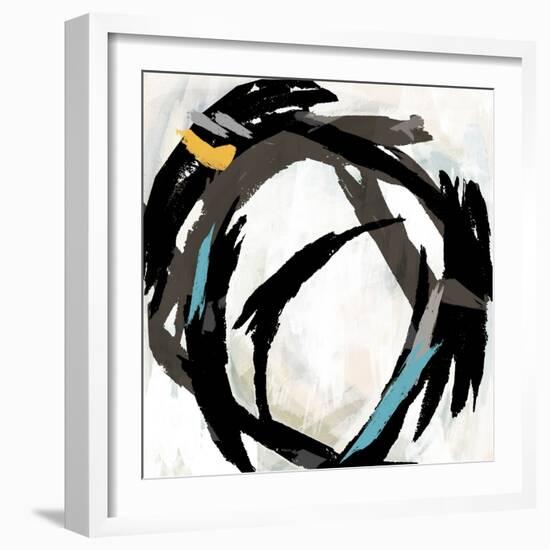 Radiant Round I-Studio W-Framed Art Print