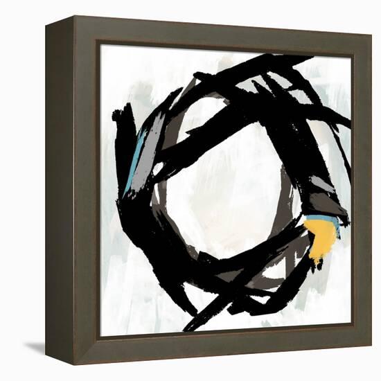 Radiant Round II-Studio W-Framed Stretched Canvas