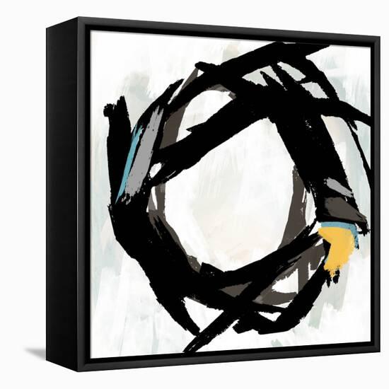 Radiant Round II-Studio W-Framed Stretched Canvas