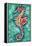 Radiant Seahorse II-Carolee Vitaletti-Framed Stretched Canvas