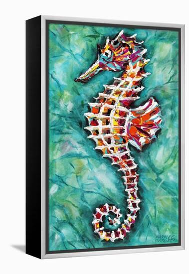 Radiant Seahorse II-Carolee Vitaletti-Framed Stretched Canvas