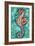 Radiant Seahorse II-Carolee Vitaletti-Framed Premium Giclee Print