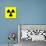 Radiation Warning Sign-Science Photo Library-Premium Photographic Print displayed on a wall