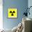 Radiation Warning Sign-Science Photo Library-Framed Premium Photographic Print displayed on a wall