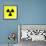 Radiation Warning Sign-Science Photo Library-Framed Premium Photographic Print displayed on a wall