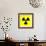 Radiation Warning Sign-Science Photo Library-Framed Premium Photographic Print displayed on a wall