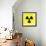 Radiation Warning Sign-Science Photo Library-Framed Premium Photographic Print displayed on a wall