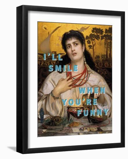Radical Women - Smile-Eccentric Accents-Framed Giclee Print