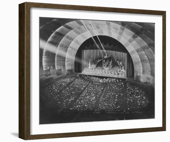 Radio City Interior-The Chelsea Collection-Framed Giclee Print