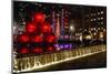 Radio City Music Hall Holiday Scenic, New York-George Oze-Mounted Photographic Print