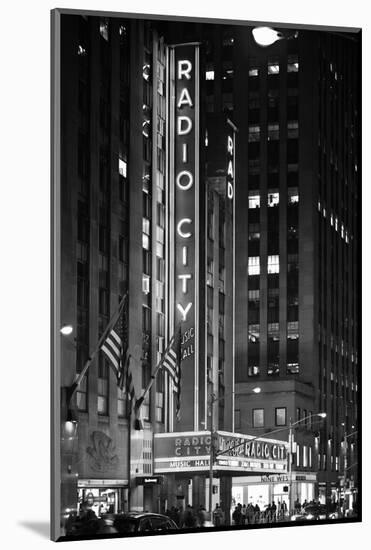 Radio City Music Hall - Manhattan - New York City - United States-Philippe Hugonnard-Mounted Photographic Print