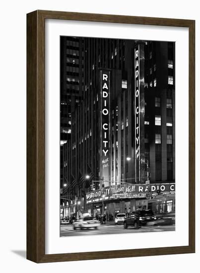 Radio City Music Hall - Manhattan - New York City - United States-Philippe Hugonnard-Framed Photographic Print