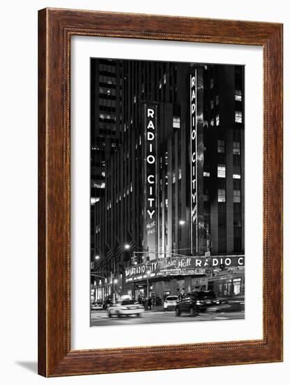 Radio City Music Hall - Manhattan - New York City - United States-Philippe Hugonnard-Framed Photographic Print