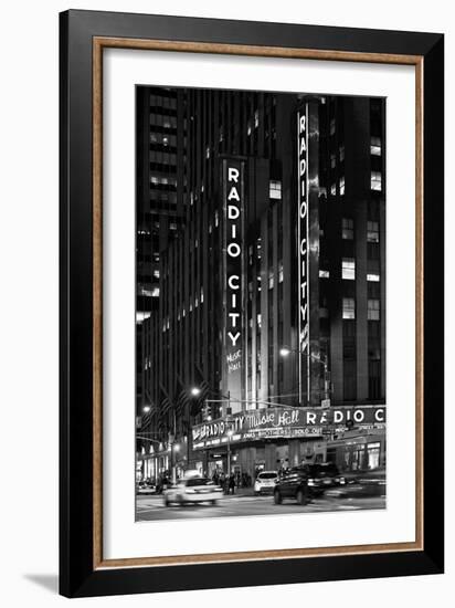 Radio City Music Hall - Manhattan - New York City - United States-Philippe Hugonnard-Framed Photographic Print