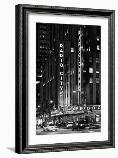 Radio City Music Hall - Manhattan - New York City - United States-Philippe Hugonnard-Framed Photographic Print