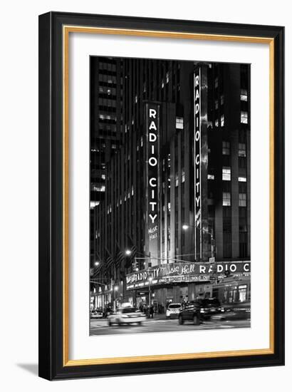 Radio City Music Hall - Manhattan - New York City - United States-Philippe Hugonnard-Framed Photographic Print