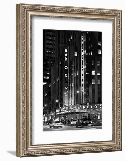 Radio City Music Hall - Manhattan - New York City - United States-Philippe Hugonnard-Framed Photographic Print