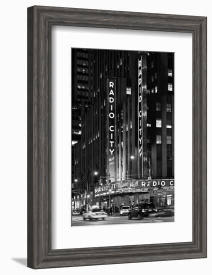 Radio City Music Hall - Manhattan - New York City - United States-Philippe Hugonnard-Framed Photographic Print