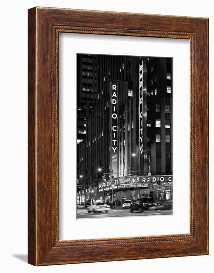 Radio City Music Hall - Manhattan - New York City - United States-Philippe Hugonnard-Framed Photographic Print