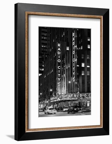 Radio City Music Hall - Manhattan - New York City - United States-Philippe Hugonnard-Framed Photographic Print