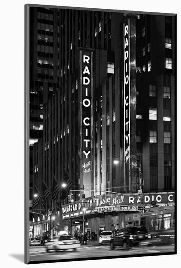 Radio City Music Hall - Manhattan - New York City - United States-Philippe Hugonnard-Mounted Photographic Print