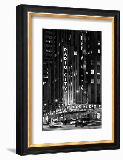 Radio City Music Hall - Manhattan - New York City - United States-Philippe Hugonnard-Framed Photographic Print