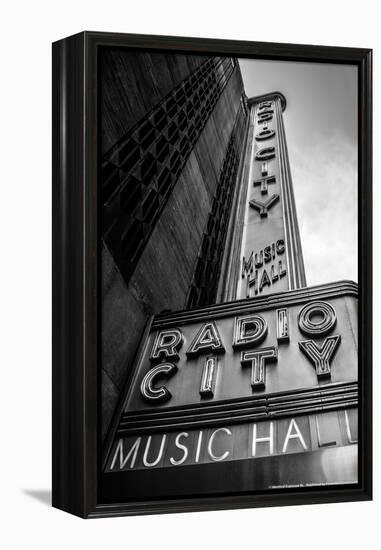 Radio CIty Music Hall-null-Framed Stretched Canvas