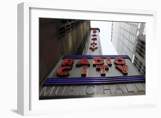 Radio City Music Hall-Robert Goldwitz-Framed Photographic Print