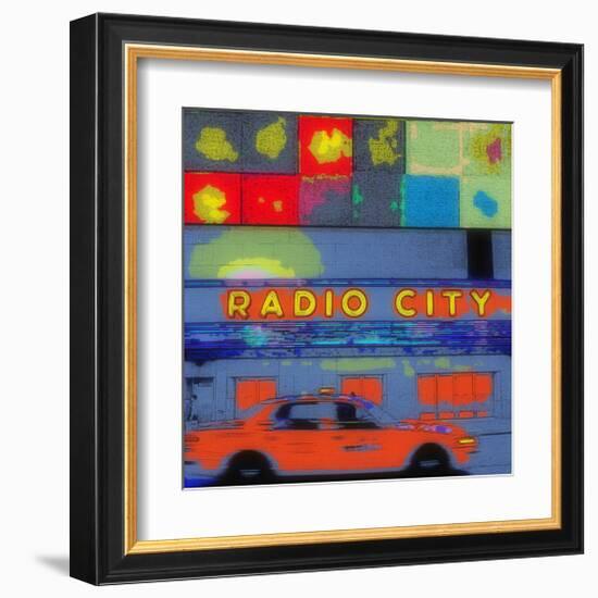 Radio City-Irena Orlov-Framed Art Print