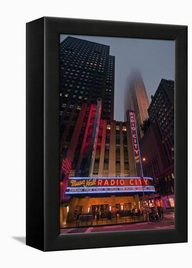 Radio City-Steven Maxx-Framed Premier Image Canvas